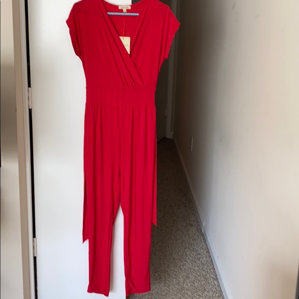 NWT Rolla Coster Red Jumpsuit